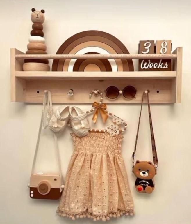 شلف دیواری چوبی|کتابخانه، شلف، قفسههای دیواری|مشهد, شهرک رازی (شهرک غرب)|دیوار