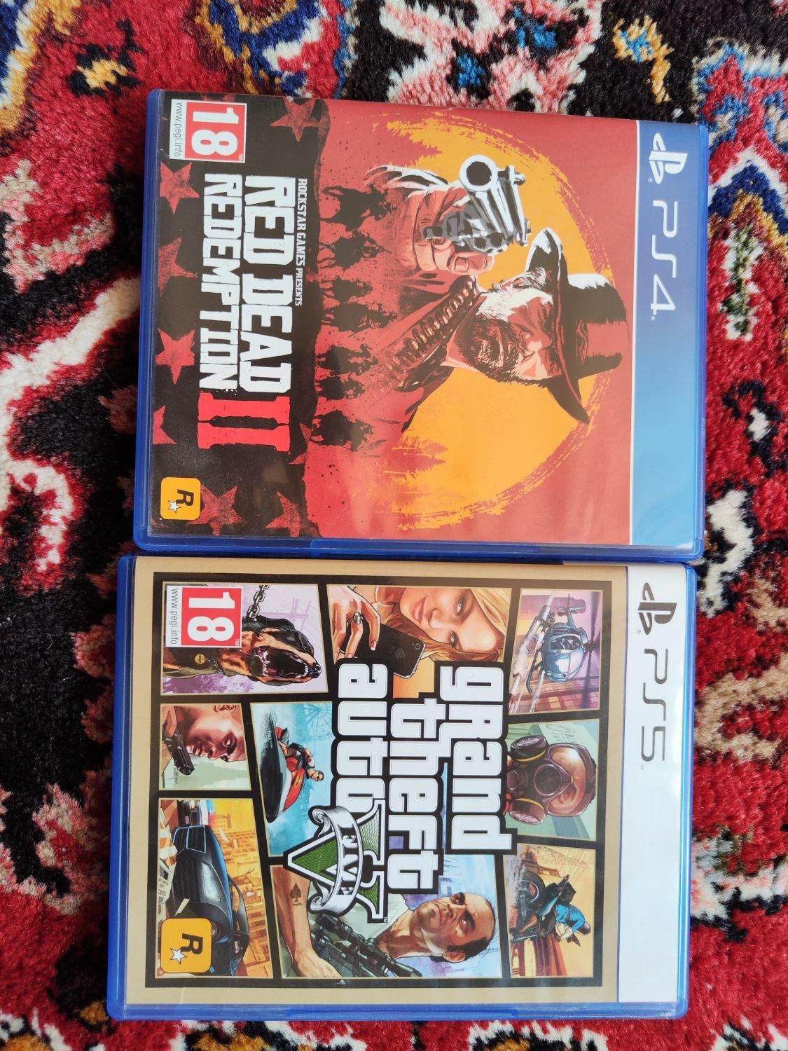 دیسک بازی GTA و ردد ps4 و ps5|کنسول، بازی ویدئویی و آنلاین|شبستر, |دیوار