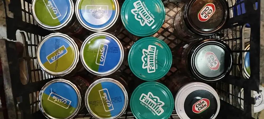 سطل پلاستیکی درب دار ، ترشی، رب، خیار شور|ظروف نگهدارنده، پلاستیکی، یک‌بارمصرف|مشهد, هفت تیر (حافظ)|دیوار