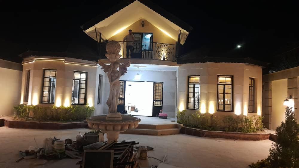 اجاره باغ ویلا استخر ابگرم با جکوزی و بیلیارد|اجارهٔ کوتاه‌مدت ویلا و باغ|مشهد, اقبال|دیوار