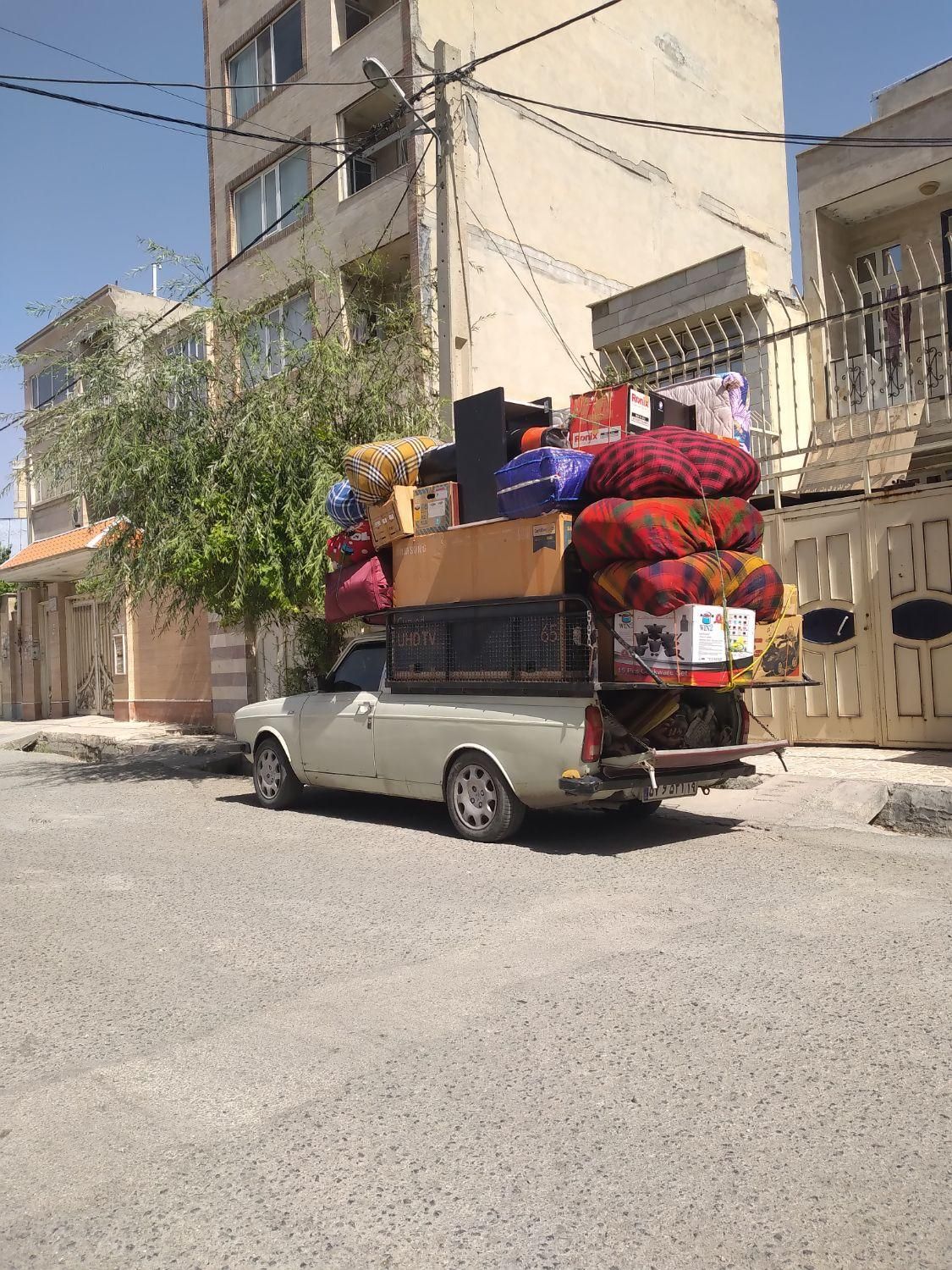 حمل بار و اثاثیه با وانت/شهروشهرستان/|خدمات حمل و نقل|کرمانشاه, |دیوار