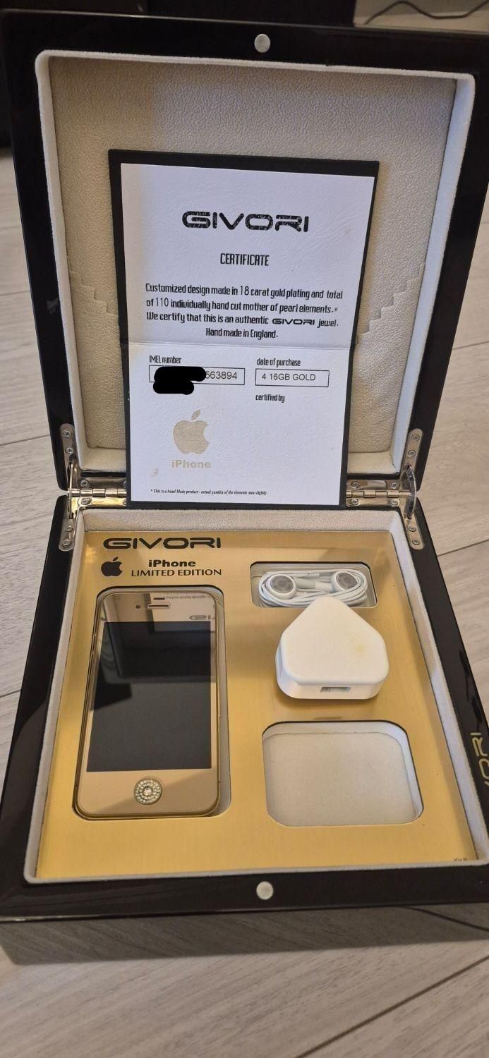 اپل iPhone 4 با حافظهٔ ۱۶ گیگابایت|موبایل|تهران, پردیسان|دیوار