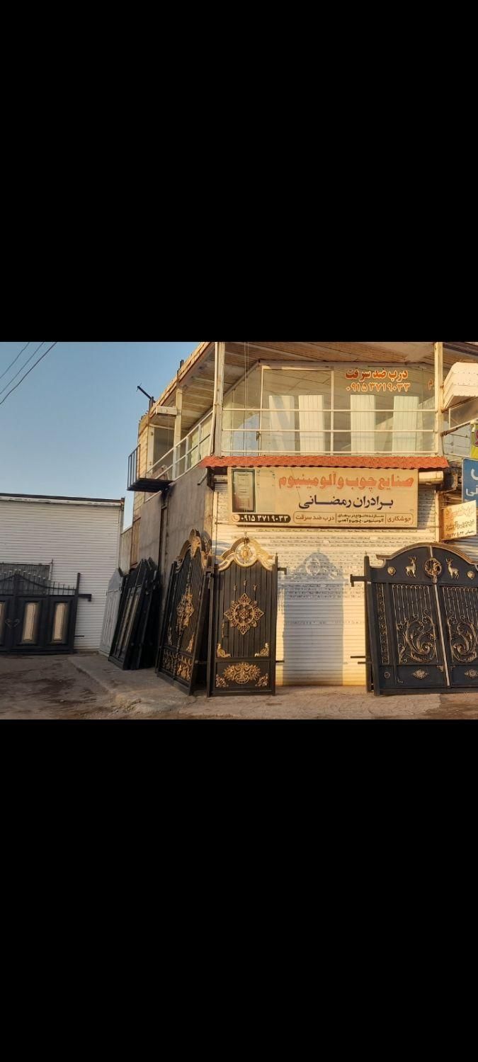 درب آهنی حیاط باغ ویلا گاراژ|مصالح و تجهیزات ساختمان|سبزوار, طبرسی (جعفرآباد)|دیوار