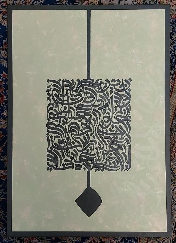 بوم نقاشی خط کار تمام دست|تابلو، نقاشی، عکس|تهران, توحید|دیوار
