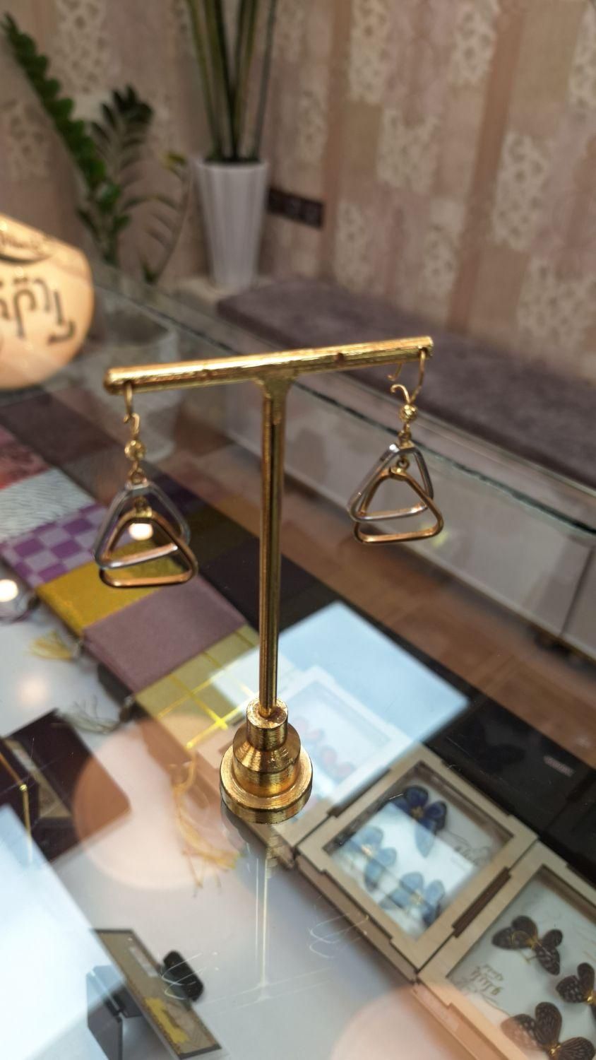 گوشواره هندسی بدون اجرت و مالیات فقط با ۶ درصد|جواهرات|رشت, فلسطین|دیوار