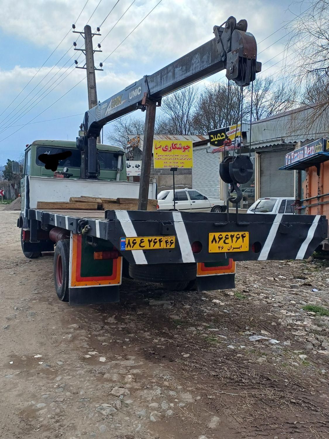 جرثقیل|خدمات حمل و نقل|لاهیجان, شهرک جانبازان|دیوار