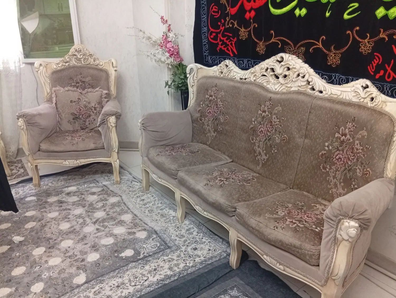 مبل استیل راحتی چوب راش|مبلمان خانگی و میز عسلی|تهران, سنگلج (شاپور)|دیوار