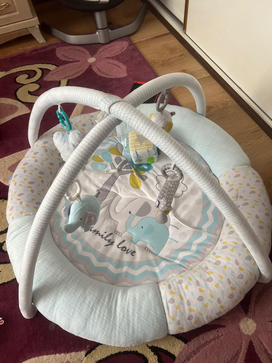 تشک بازی مارک رز برن در حد نو|اسباب و اثاث بچه|بندرعباس, |دیوار