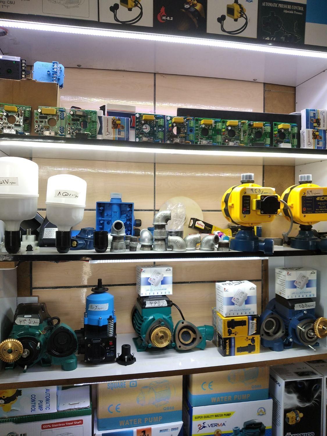 فروشگاه پمپ آب اتوماتیک هوشمند|مصالح و تجهیزات ساختمان|بوشهر, |دیوار