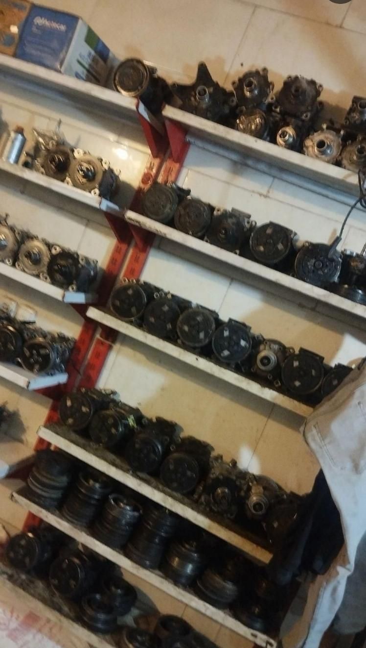 کمپرسور کولر تعمیرگاه کولر اتومبیل|قطعات یدکی و لوازم جانبی|صفادشت, |دیوار