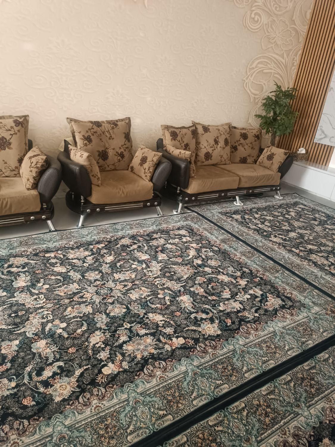 مبل هفت نفره با سه تا میزعسلی|مبلمان خانگی و میز عسلی|خرمدره, |دیوار