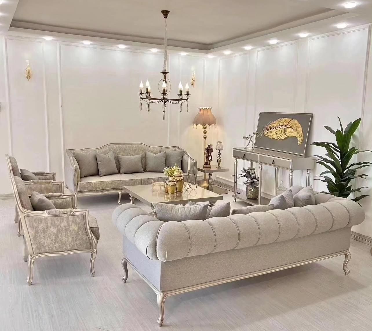 ست مبل فرانسوی لوگان‌|مبلمان خانگی و میز عسلی|خرم‌آباد, |دیوار