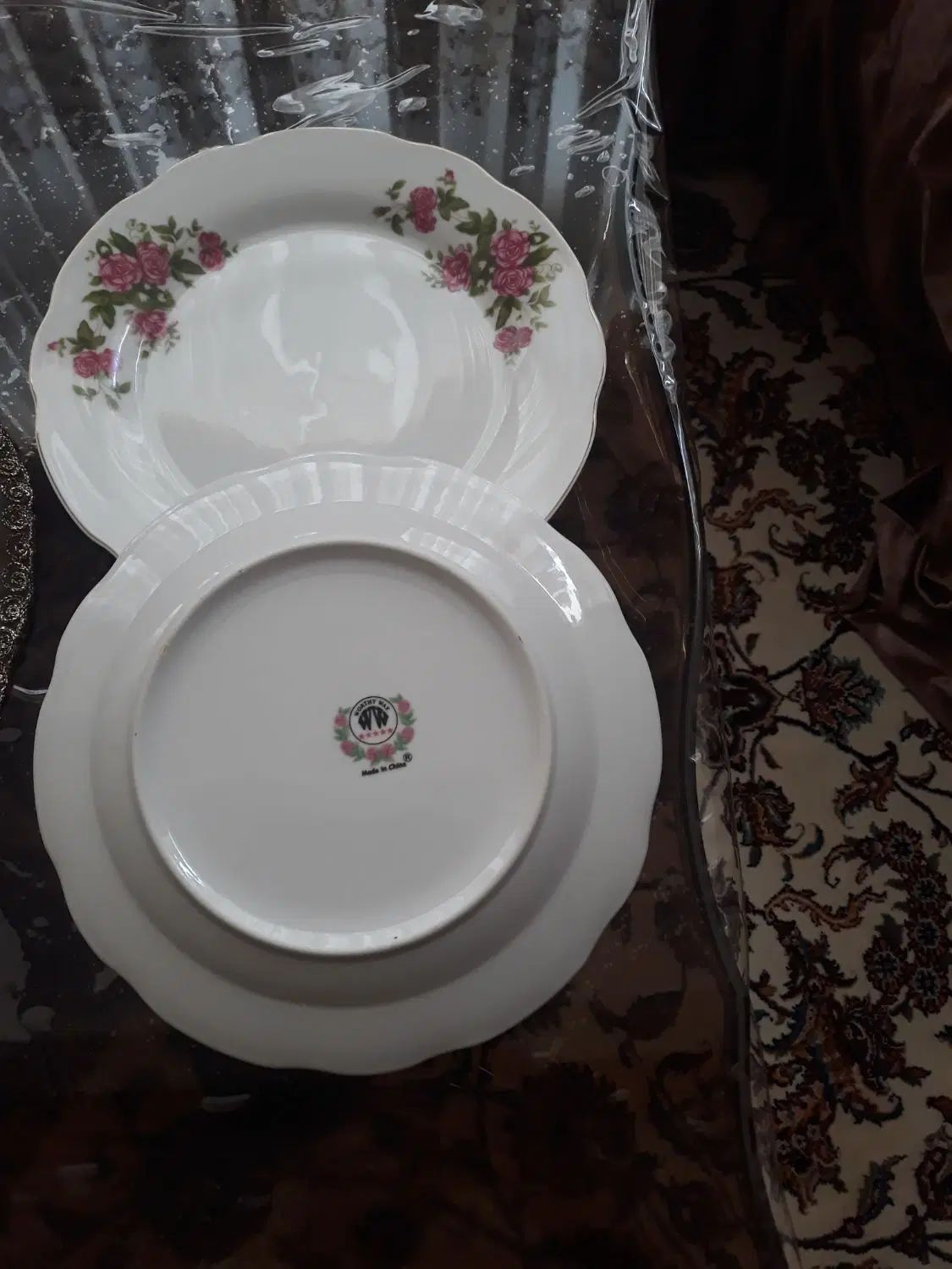 بشقاب خورشت خوری پلوخوری ودیس کوچک متوسط بزرک|ظروف سرو و پذیرایی|کاشان, دروازه جوشقان|دیوار