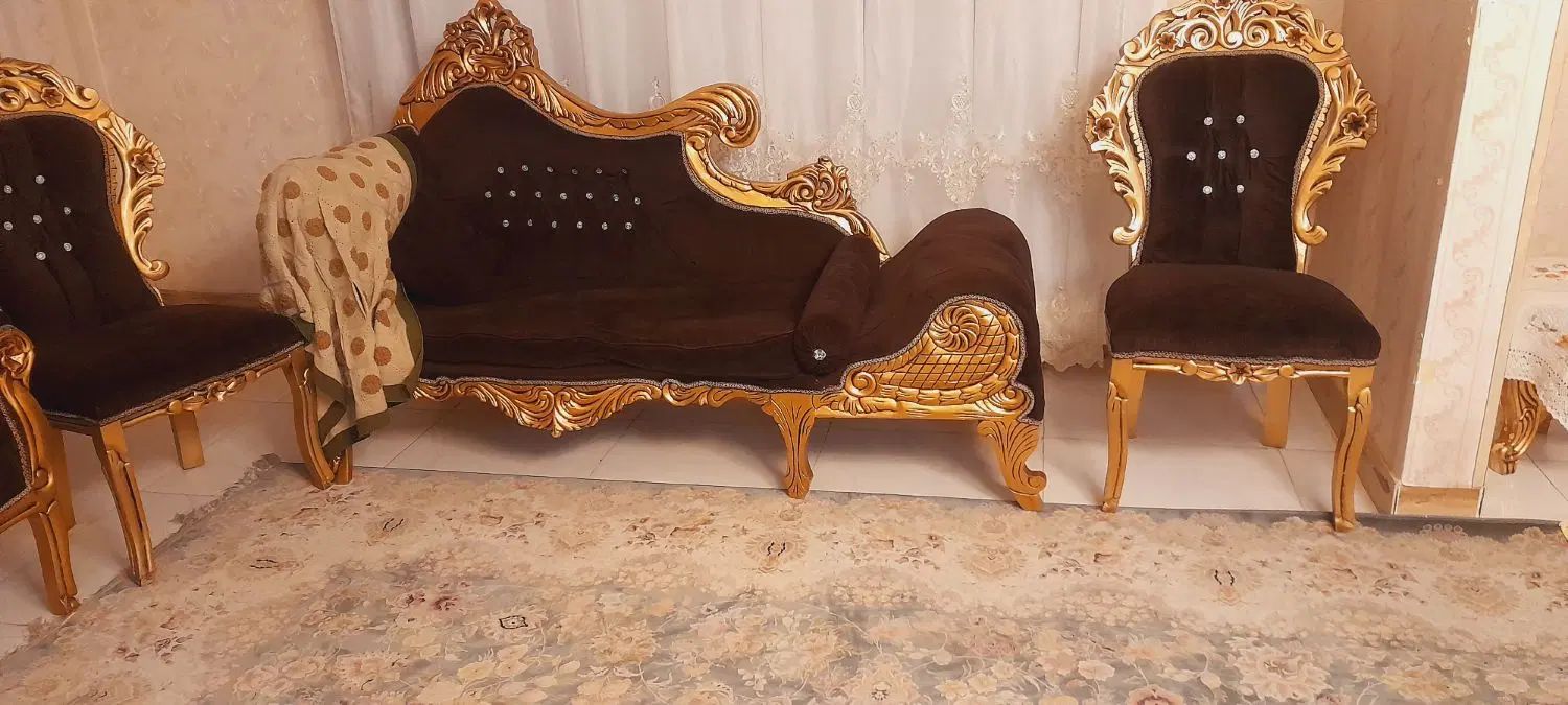 مبل سلطنتی|مبلمان خانگی و میز عسلی|مشهد, محمدآباد|دیوار