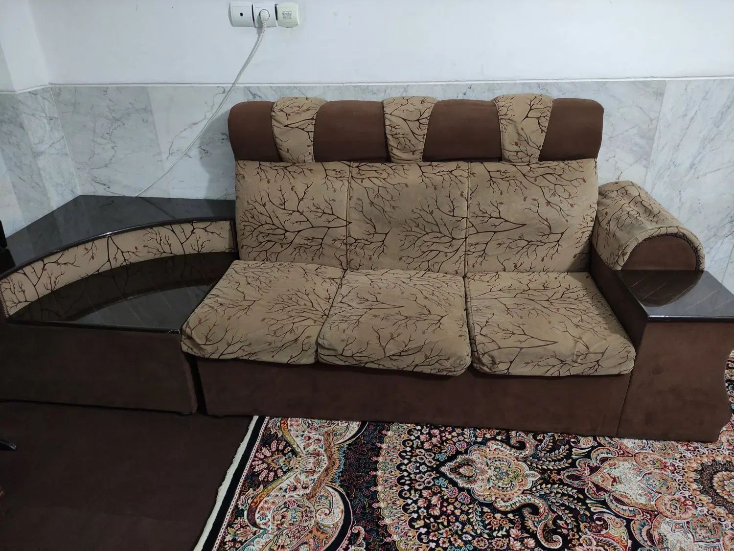 مبل راحتی کارشده|مبلمان خانگی و میز عسلی|کرمانشاه, |دیوار