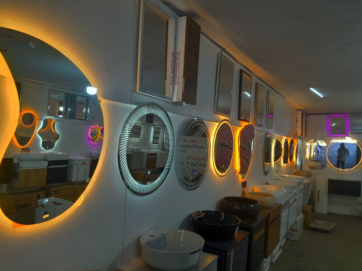 انواع آینه|آینه|کرج, خرمدشت|دیوار