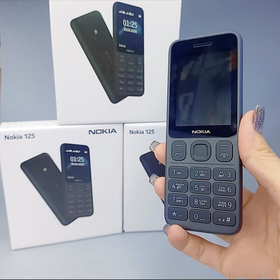 نوکیا صفحه درشت 125 بدون دوربین فونت بزرگ|موبایل|اراک, |دیوار
