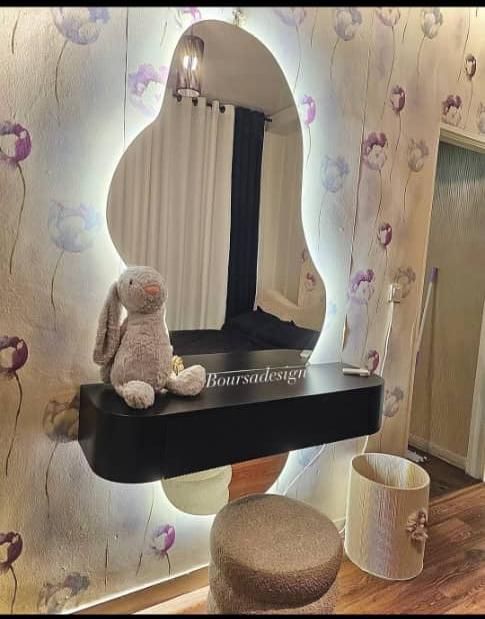 اینه قدی دفرمه بک لایت شلف کنسول دیواری|آینه|تهران, صادقیه|دیوار