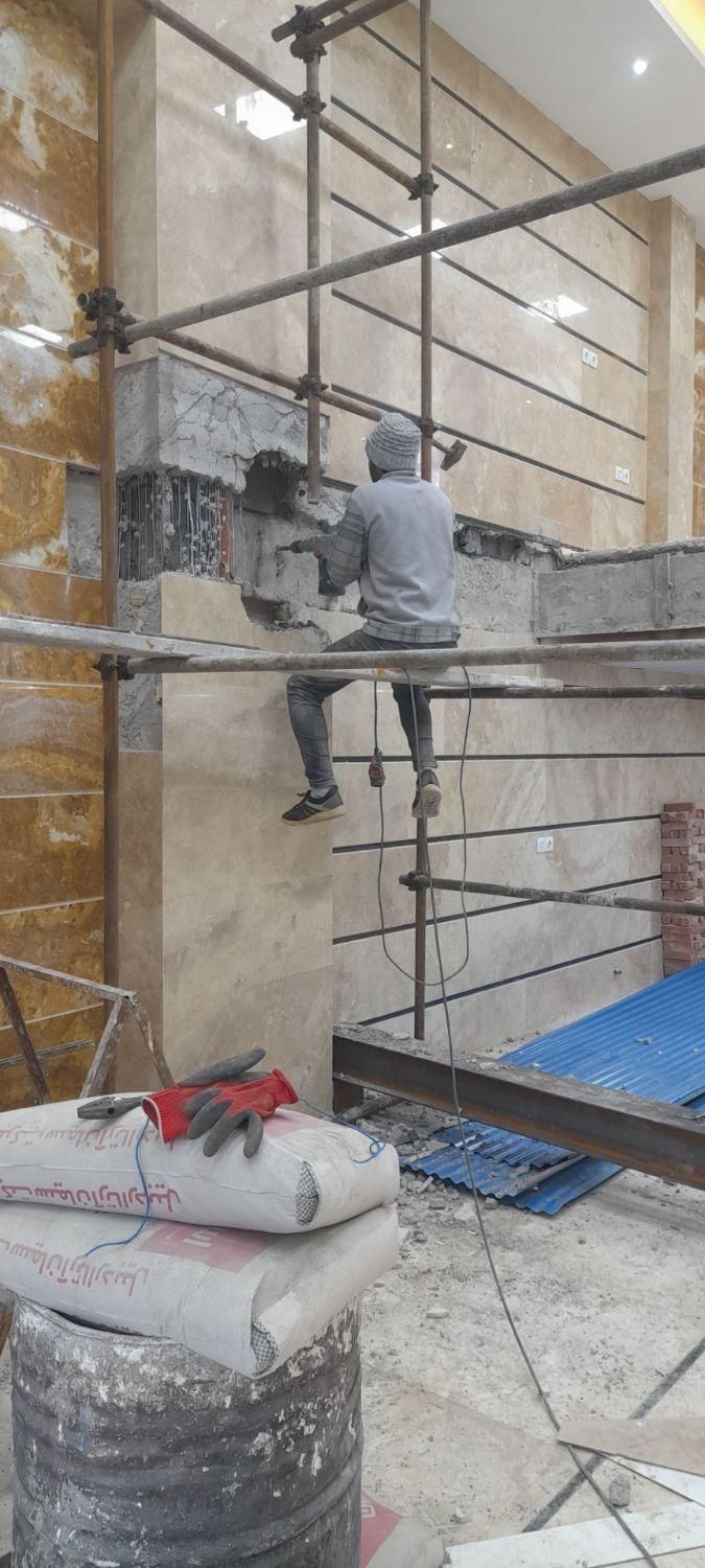 تخریب دیوار.اوپن سرویس‌پارکینگ پله بتون‌کنی‌و|خدمات پیشه و مهارت|اردبیل, |دیوار