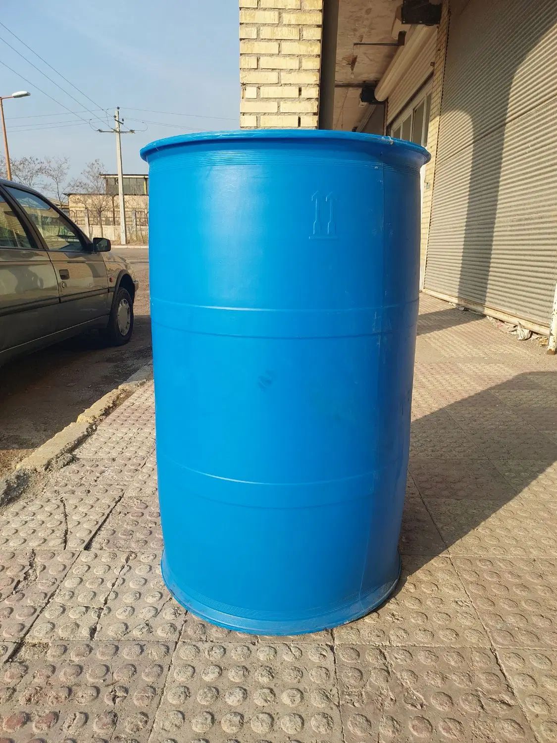 بشکه پلاستیکی دویست و بیست لیتری با درب دو پیچ|ظروف نگهدارنده، پلاستیکی، یک‌بارمصرف|قزوین, |دیوار