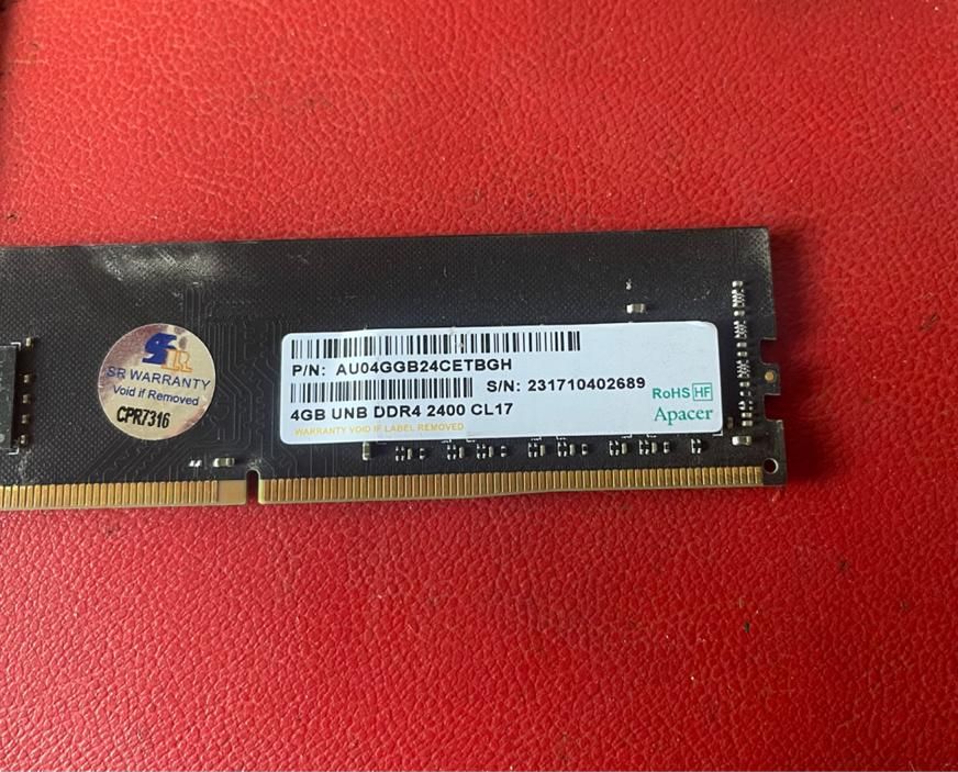 رم ۴ و ۸ گیگ کامپیوتر DDR4|قطعات و لوازم جانبی رایانه|کوهدشت, |دیوار