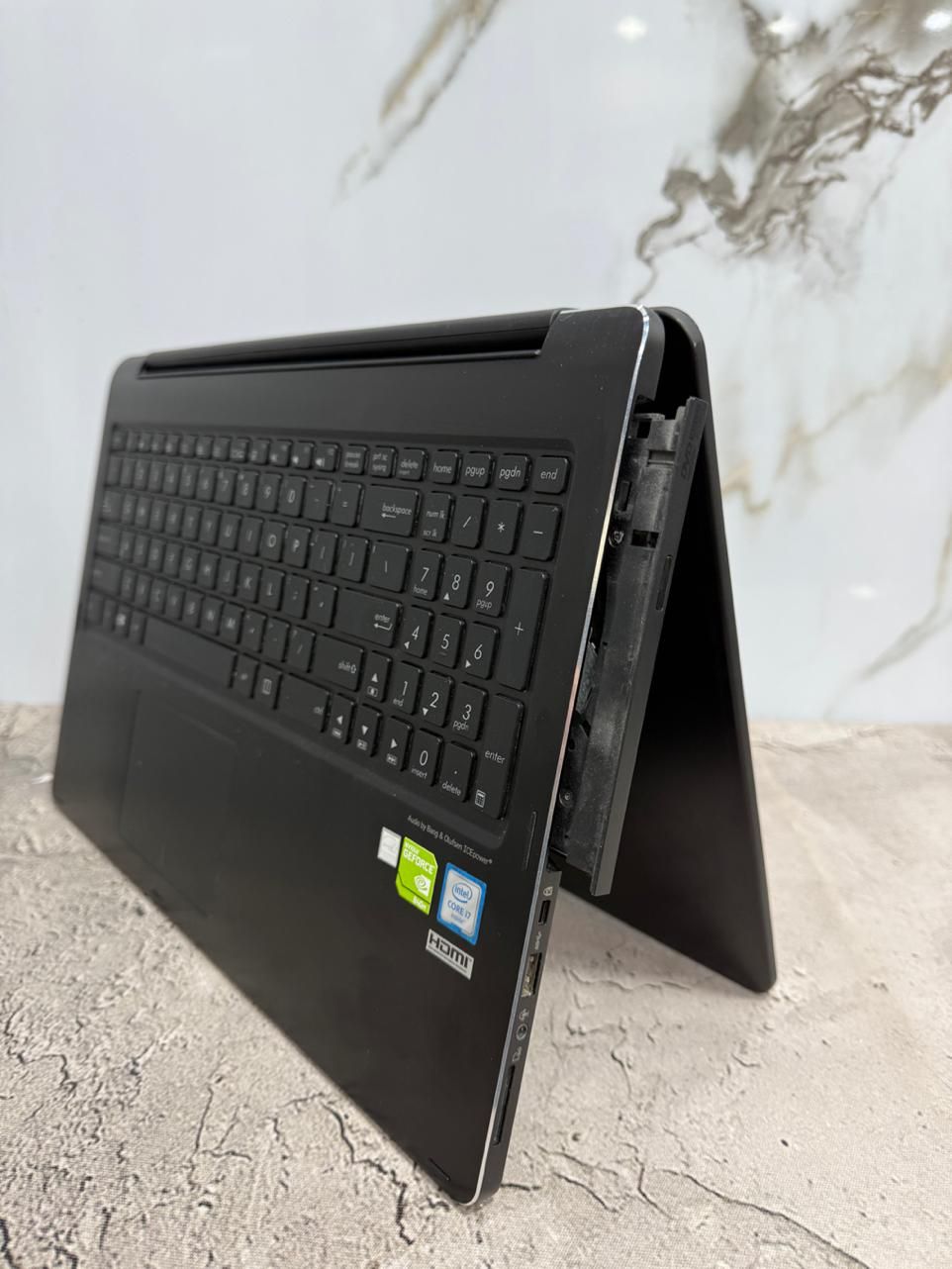 لپتاپ ایسوس  i7 تاچ ۳۶۰ ،با دو گیگ گرافیک مجزا|رایانه همراه|اهواز, اهواز|دیوار