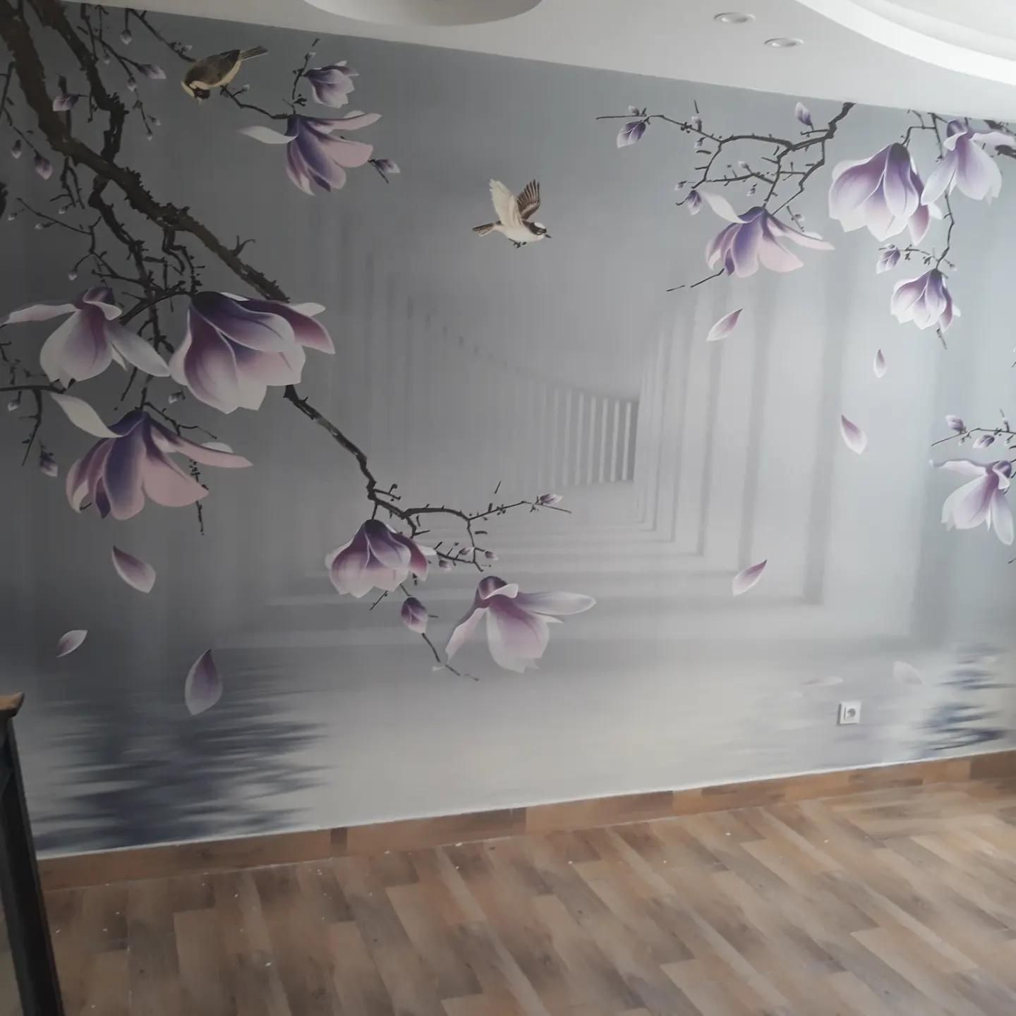 نصاب کاغذدیواری وپوستر وکفپوش|خدمات پیشه و مهارت|سنندج, |دیوار