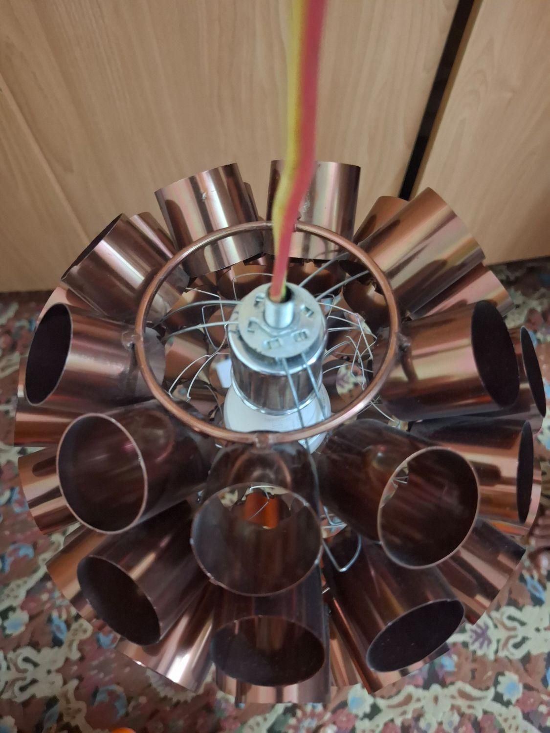 لوستر فانتزی و زیبا|لوستر و چراغ آویز|اصفهان, برازنده|دیوار