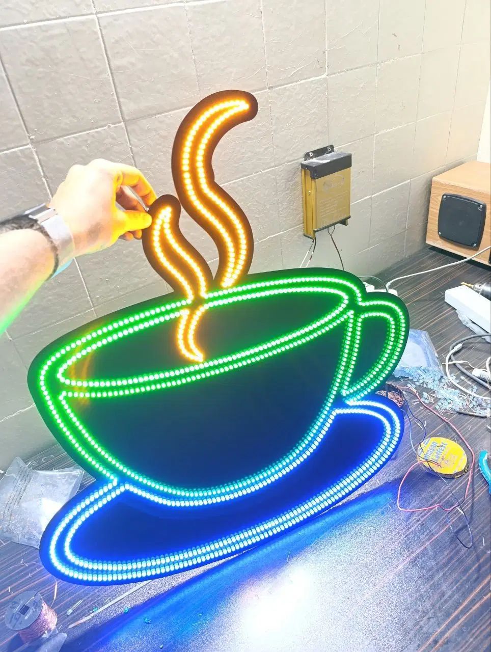 ساخت تابلو LED ال ای دی|فروشگاه و مغازه|مشهد, آزادشهر|دیوار