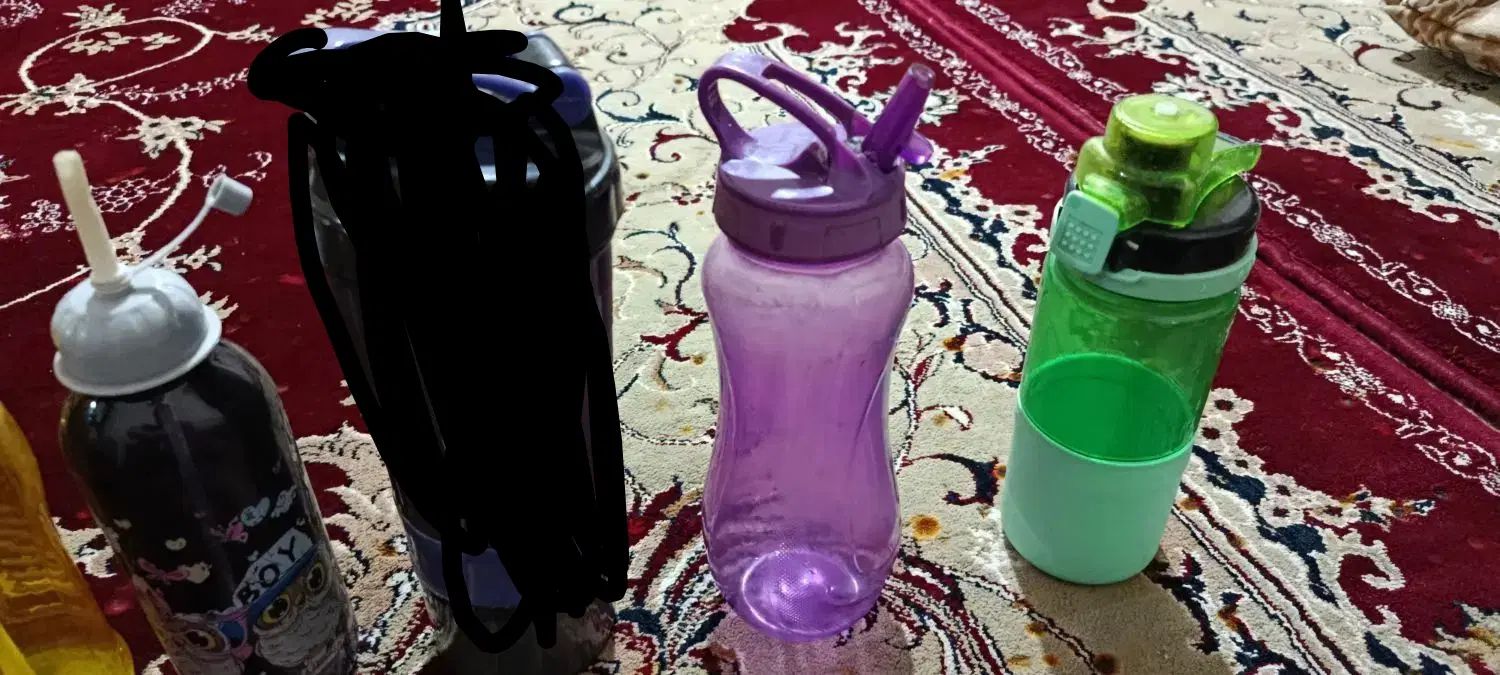 7 عدد بطری|ظروف نگهدارنده، پلاستیکی، یک‌بارمصرف|اصفهان, ملک‌شهر|دیوار