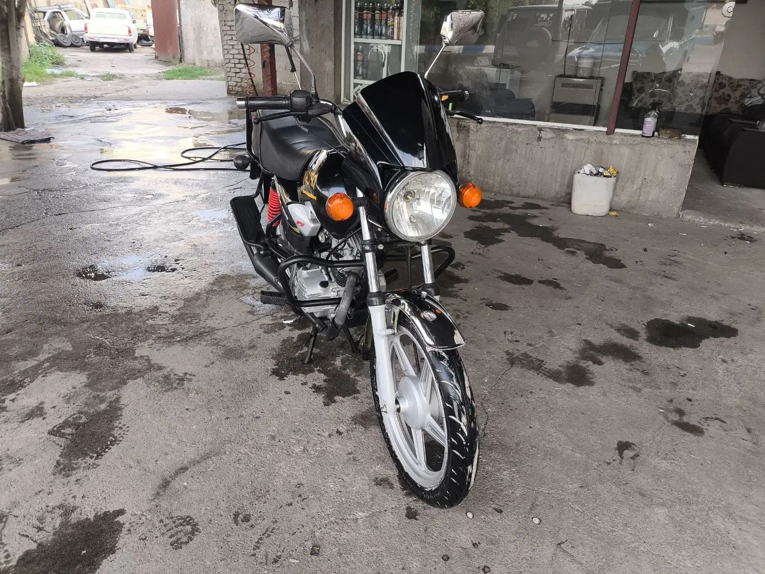 tvs hlx150 تی وی اس|موتورسیکلت|رشت, پسیخان|دیوار