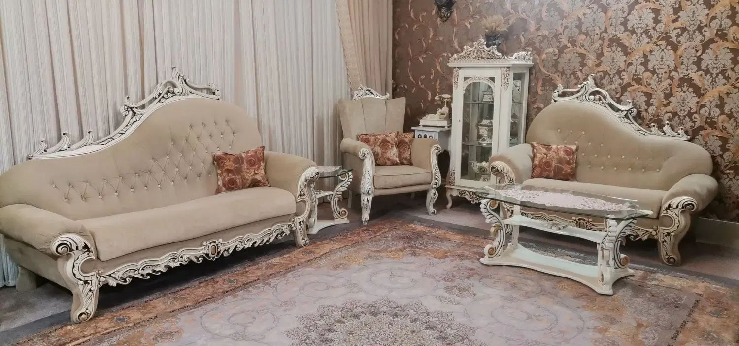 مبلمان هفت نفره|مبلمان خانگی و میز عسلی|مشهد, چهاربرج|دیوار