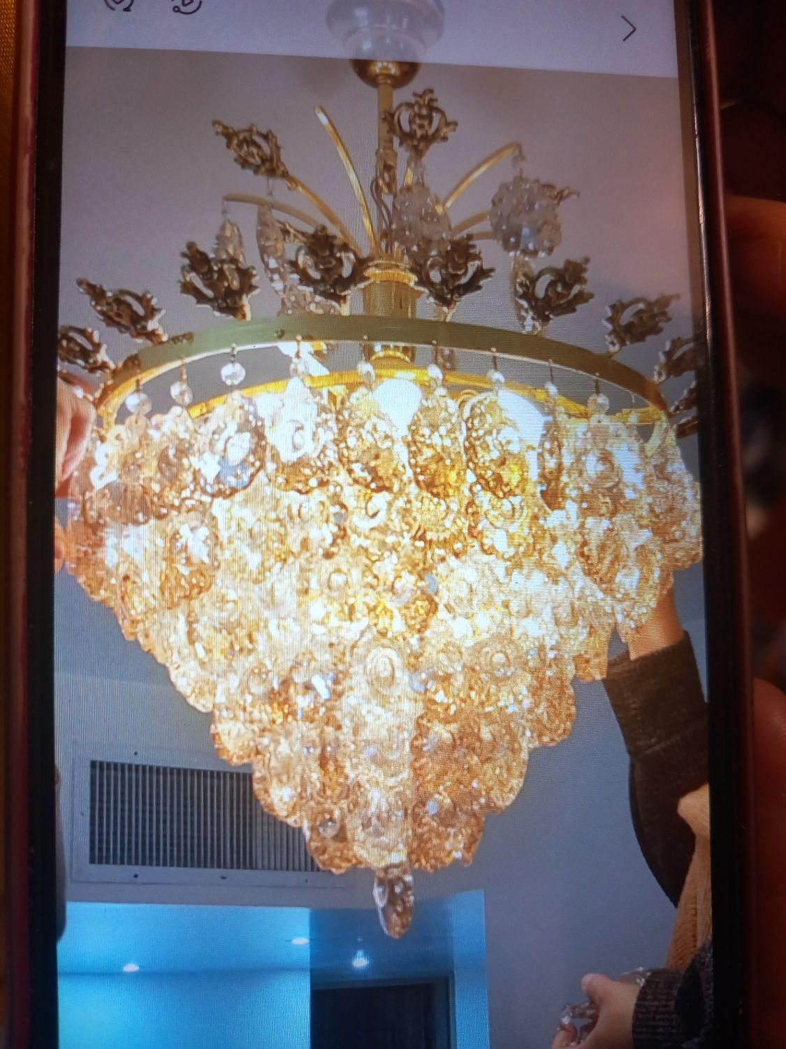 فروش لوستر کریستالی|لوستر و چراغ آویز|اصفهان, ملکشهر|دیوار