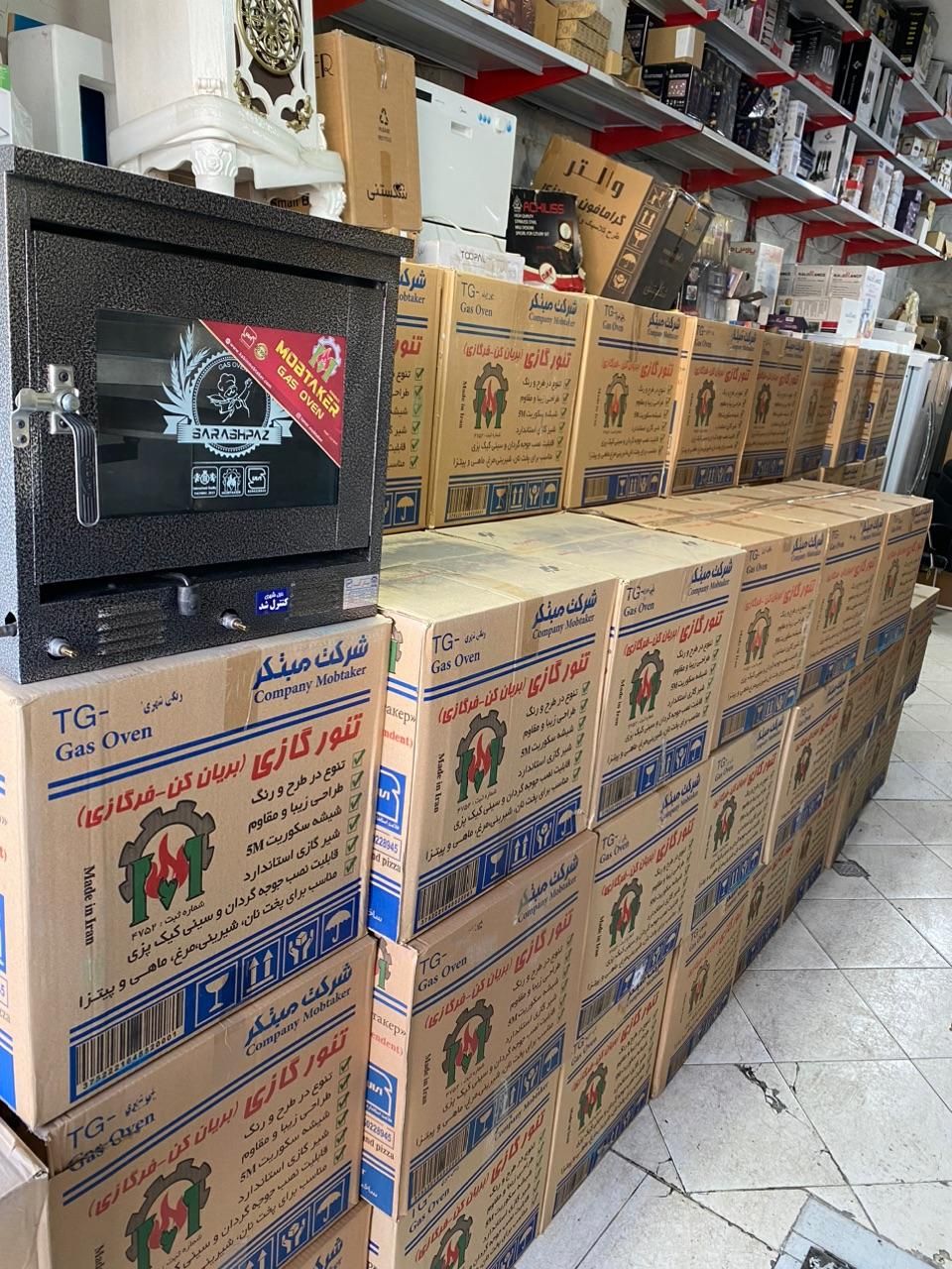 تنوروفرخانگی صادراتی 50در50 استاندارد|اجاق گاز و لوازم برقی پخت‌وپز|مشهد, شهید مطهری|دیوار