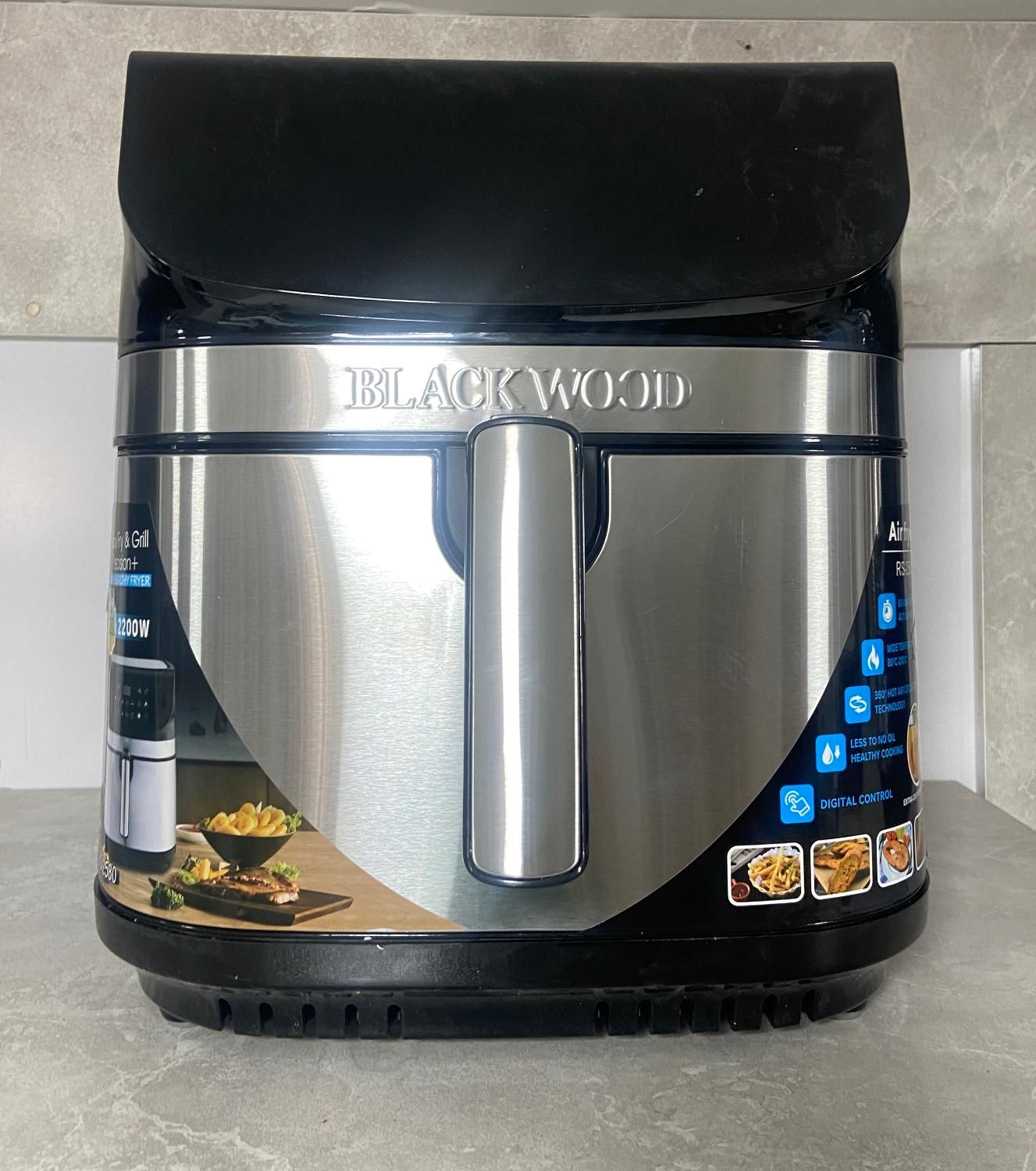 سرخ کن بدون روغن بلک وود با اقساط ۱۰ ماه و ۲۰ ماهه|اجاق گاز و لوازم برقی پختوپز|الوند, |دیوار