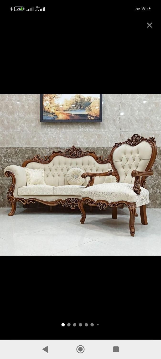 مبل افسون از دم اقساط بدون درصد دو دست آماده|مبلمان خانگی و میز عسلی|مشکیندشت, |دیوار