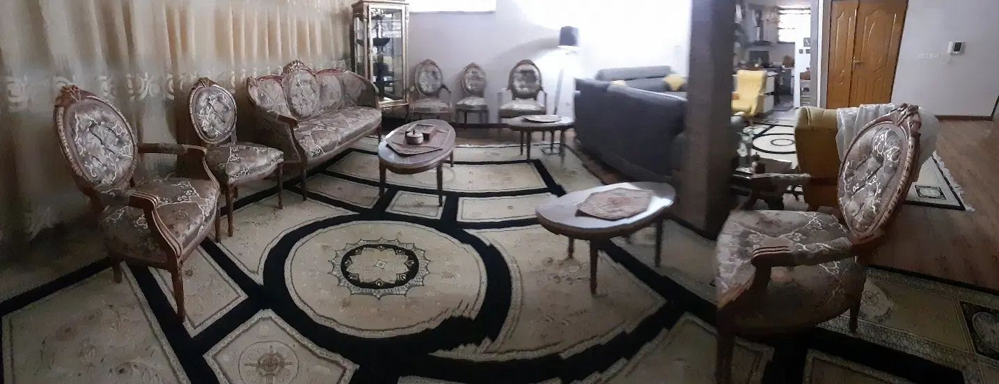 مبل استیل راش ۹ نفره|مبلمان خانگی و میز عسلی|مشهد, ولیعصر (شهرک غرب)|دیوار