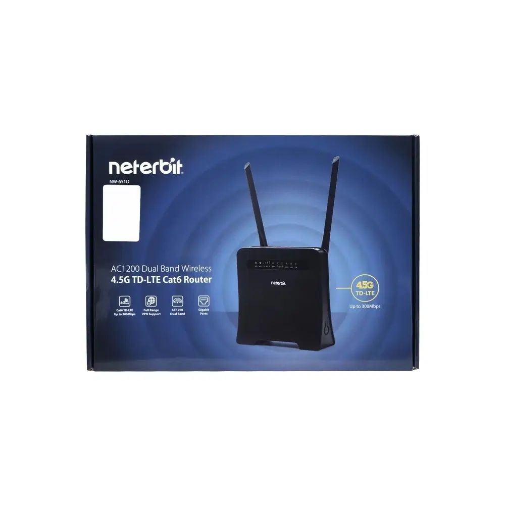 مودم 4G/TD-LTE نتربیت مدل NW-651D|مودم و تجهیزات شبکه|رشت, گلسار|دیوار