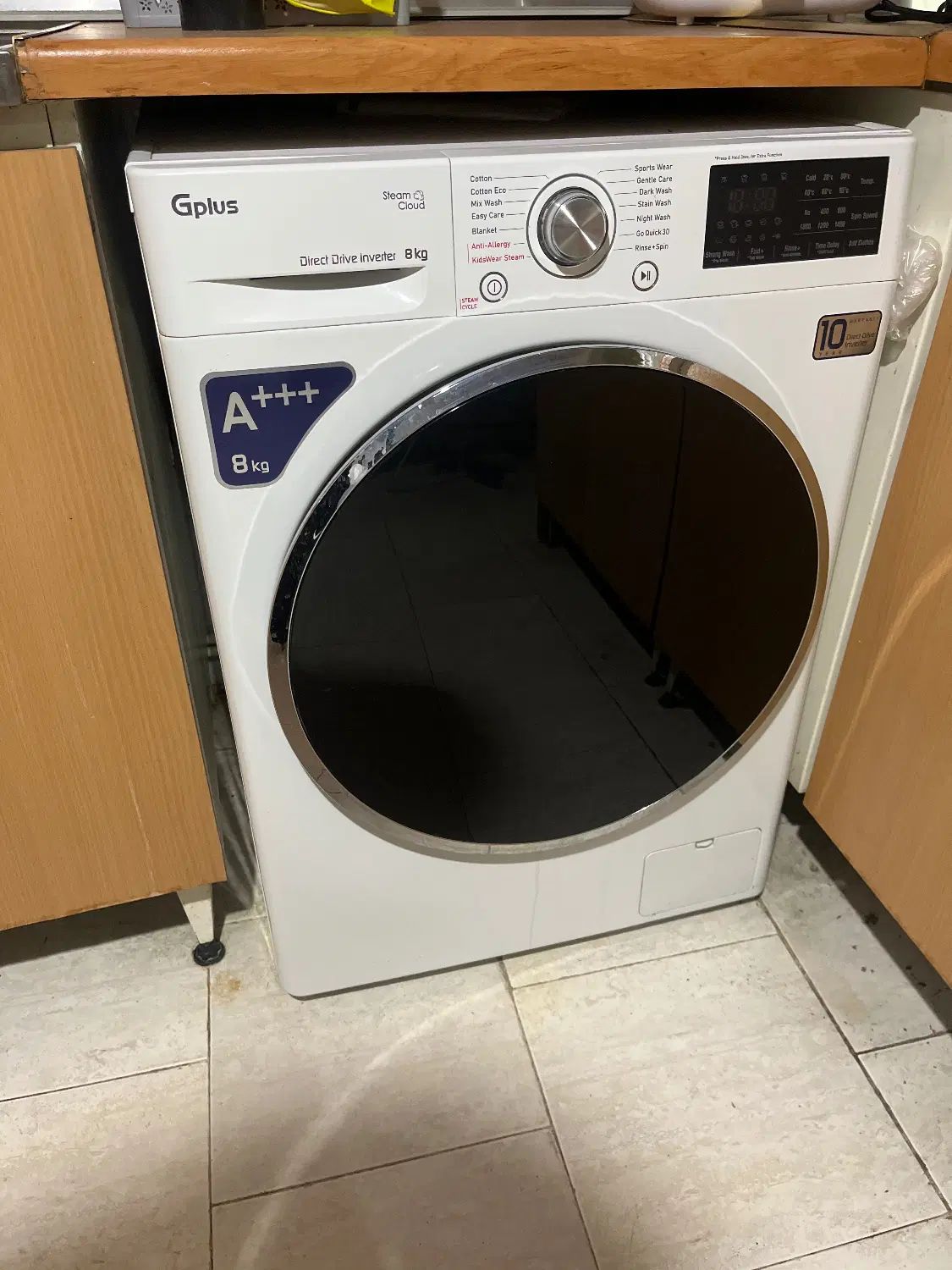لباسشویی جی پلاس مدل GMW-L88W|ماشین لباسشویی و خشک‌کن لباس|تهران, نارمک جنوبی|دیوار