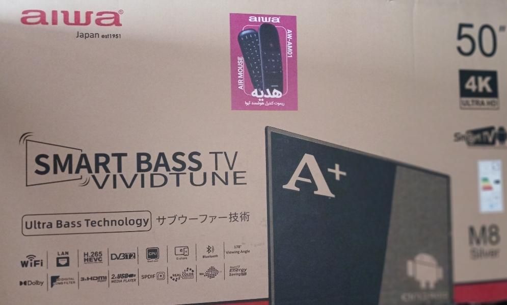 تلویزیون ۵۰ اینچ آیوا aiwa 4k smart|تلویزیون و پروژکتور|تهران, توحید|دیوار