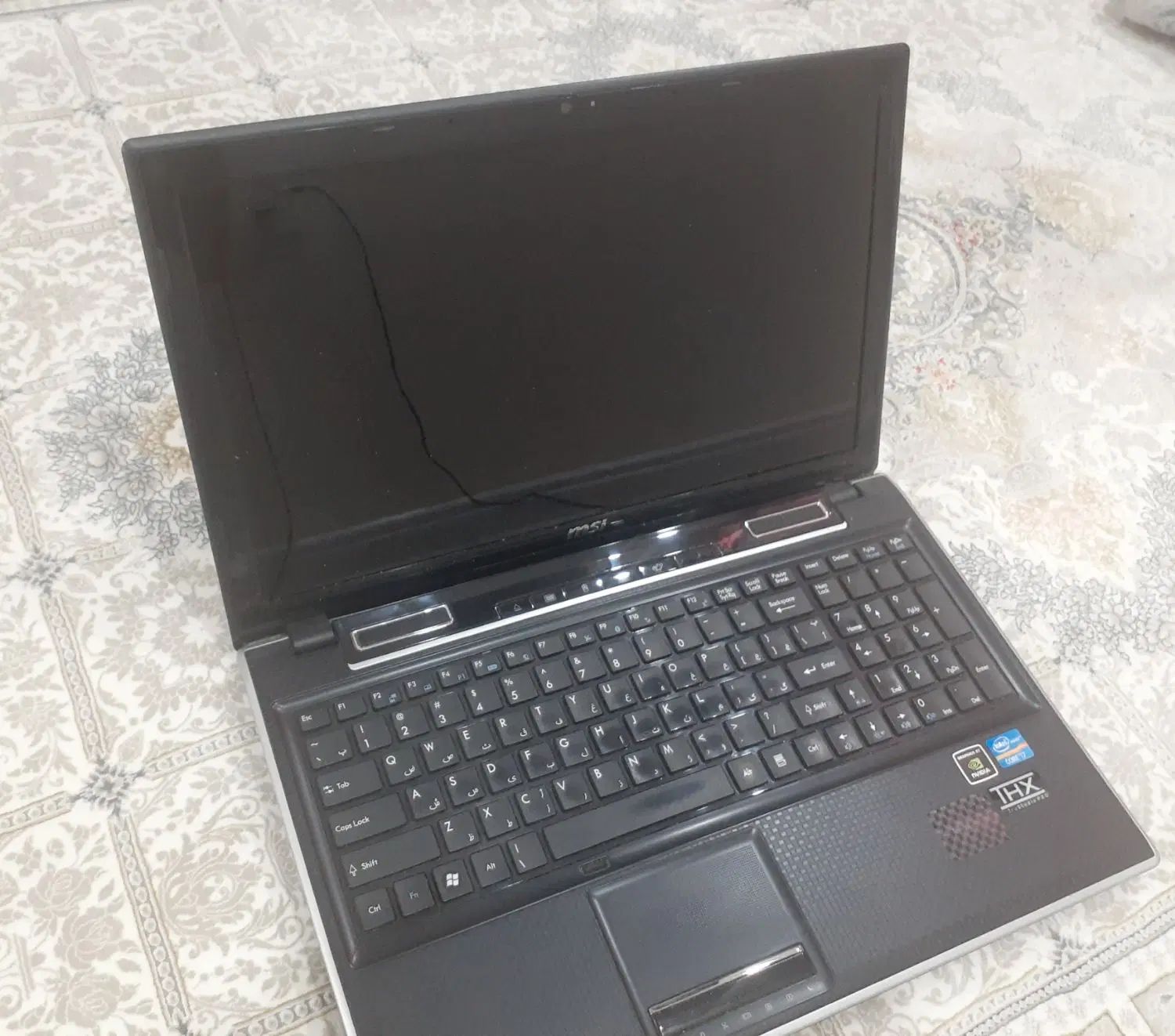 لپ msi مدل FX620 دست دوم|رایانه همراه|تهران, افسریه شمالی|دیوار