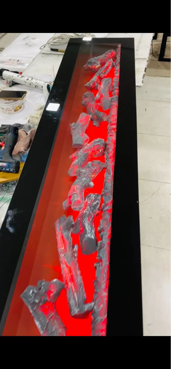 شومینه برقی برای زیرتلوزیون مدل es243|بخاری، هیتر، شومینه|گنبد کاووس, |دیوار