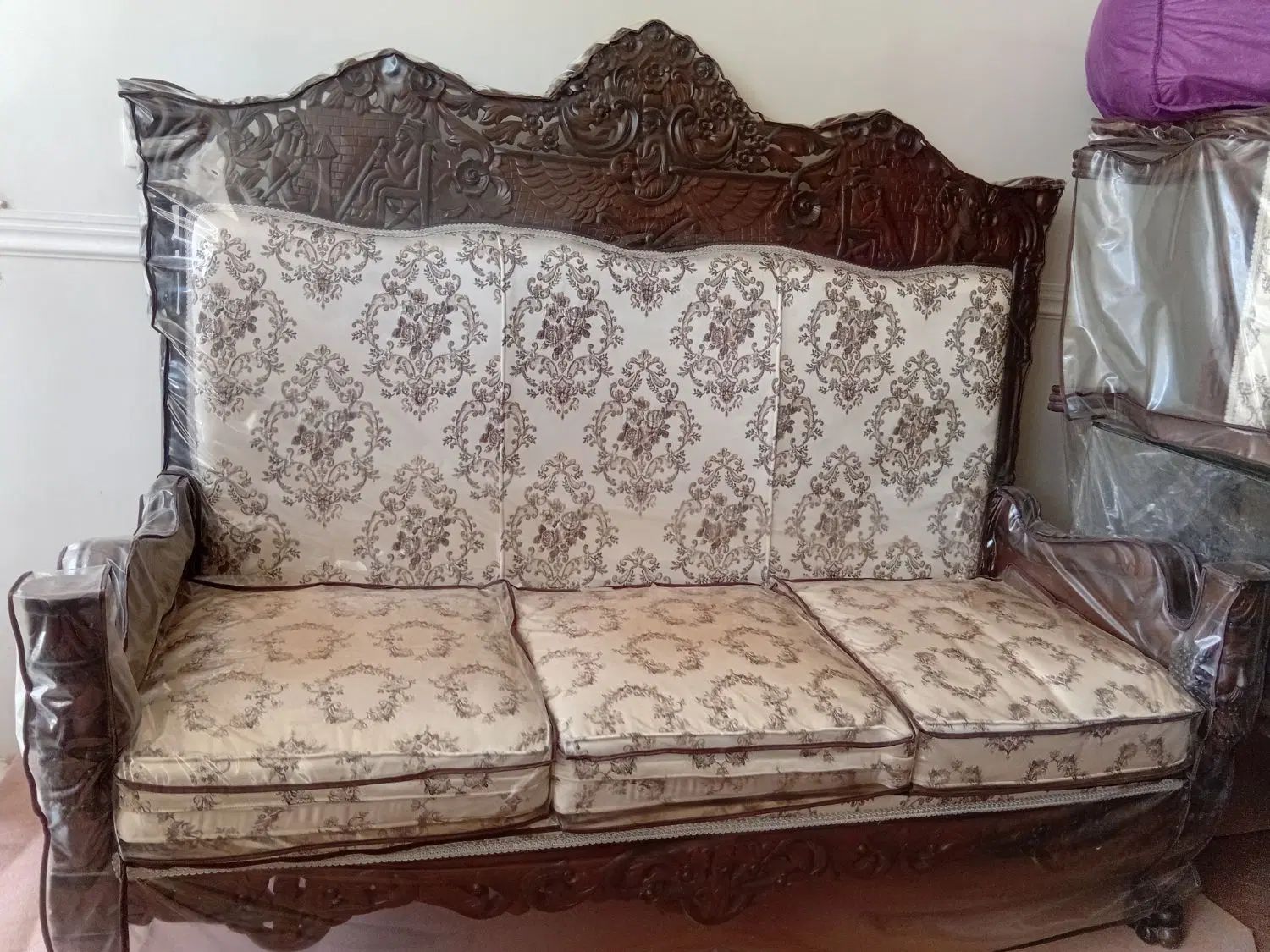 مبل کله شیری دست ساز (فروش با اقساط ۶ ماهه)|مبلمان خانگی و میز عسلی|اصفهان, جوزدان الیادران|دیوار