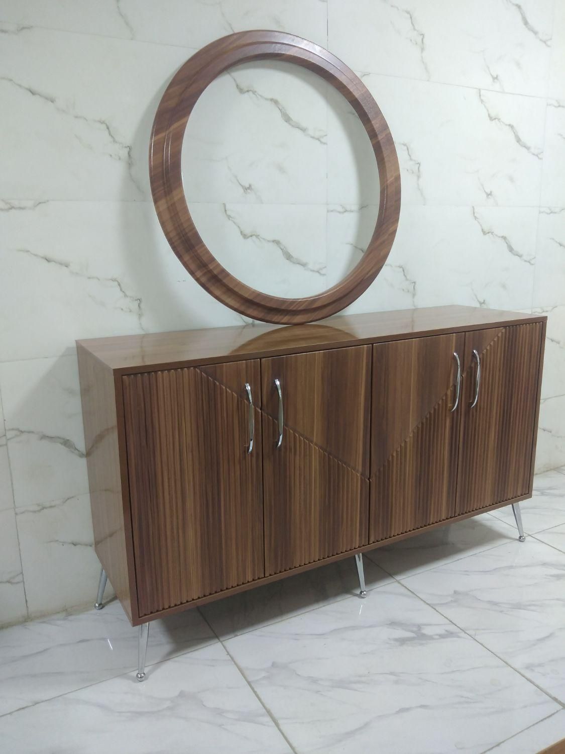 آیینه کنسول ومیزتی وی مدل آرامیس|میز تلویزیون|کرمانشاه, |دیوار