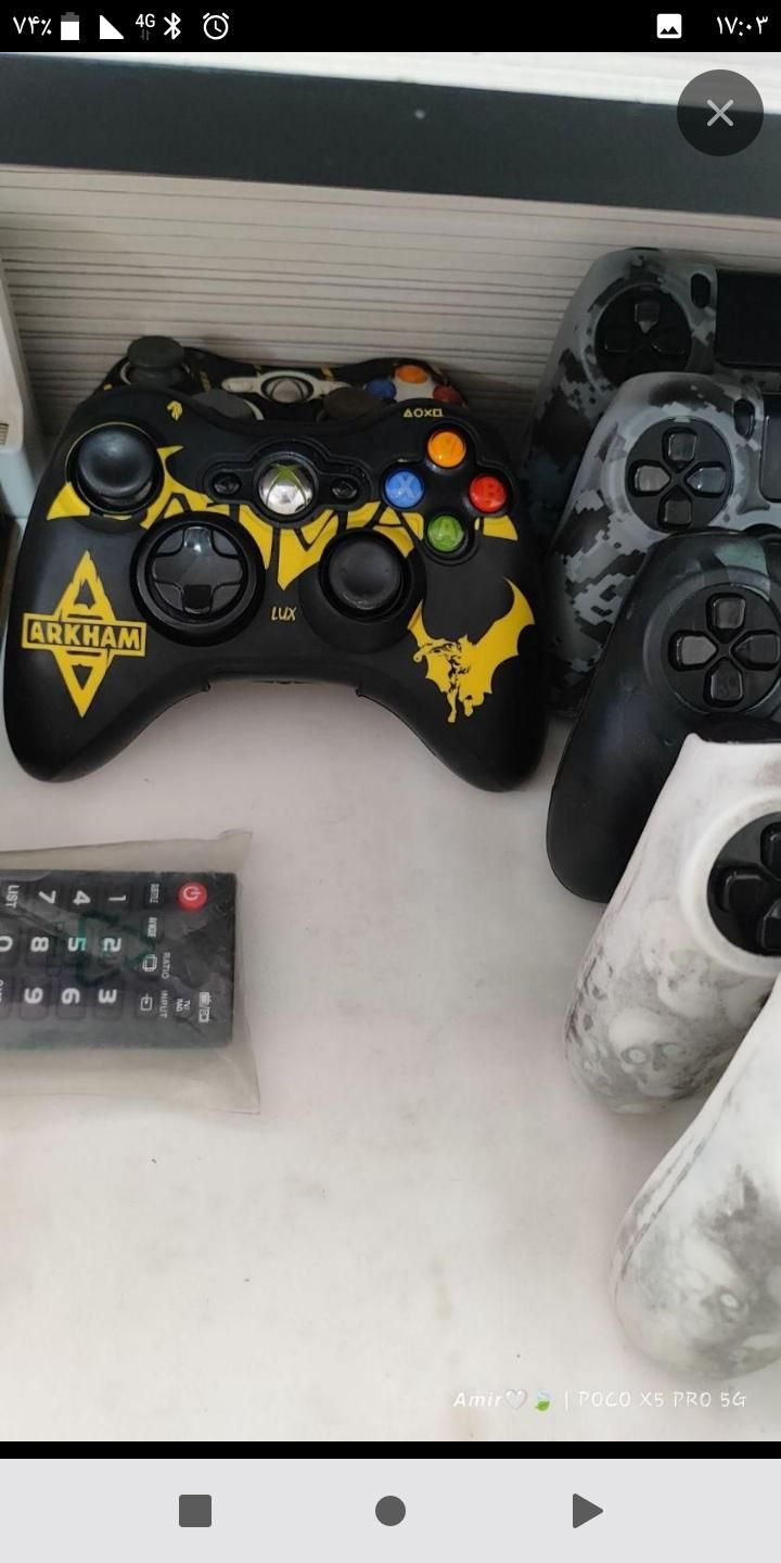 دو عدستهxbox360بدون مشکل و خرابی با روکش عرق گیر|کنسول، بازی ویدئویی و آنلاین|همدان, |دیوار