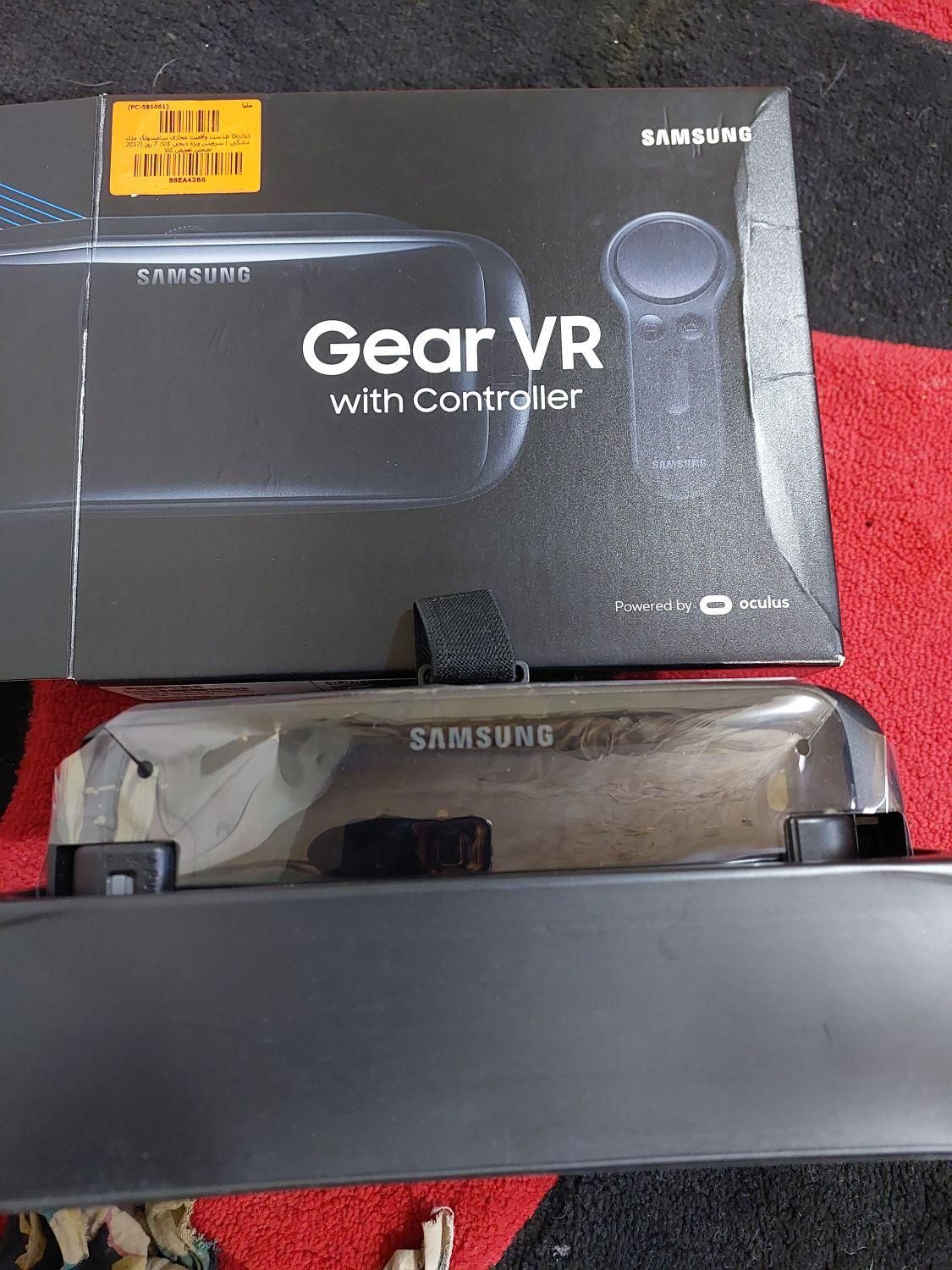 هدست واقعیت مجازی سامسونگ مدل Gear VR 2017|کنسول، بازی ویدئویی و آنلاین|اصفهان, وحید|دیوار