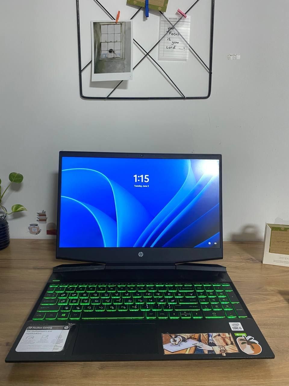 Hp pavilion gaming|رایانه همراه|بیرجند, |دیوار