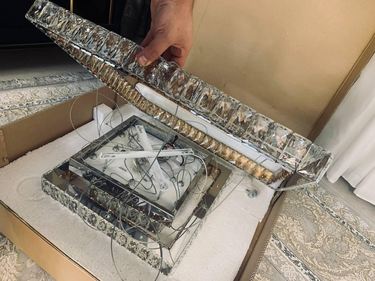 لوستر سقفی مدرن|لوستر و چراغ آویز|قم, بنیاد|دیوار