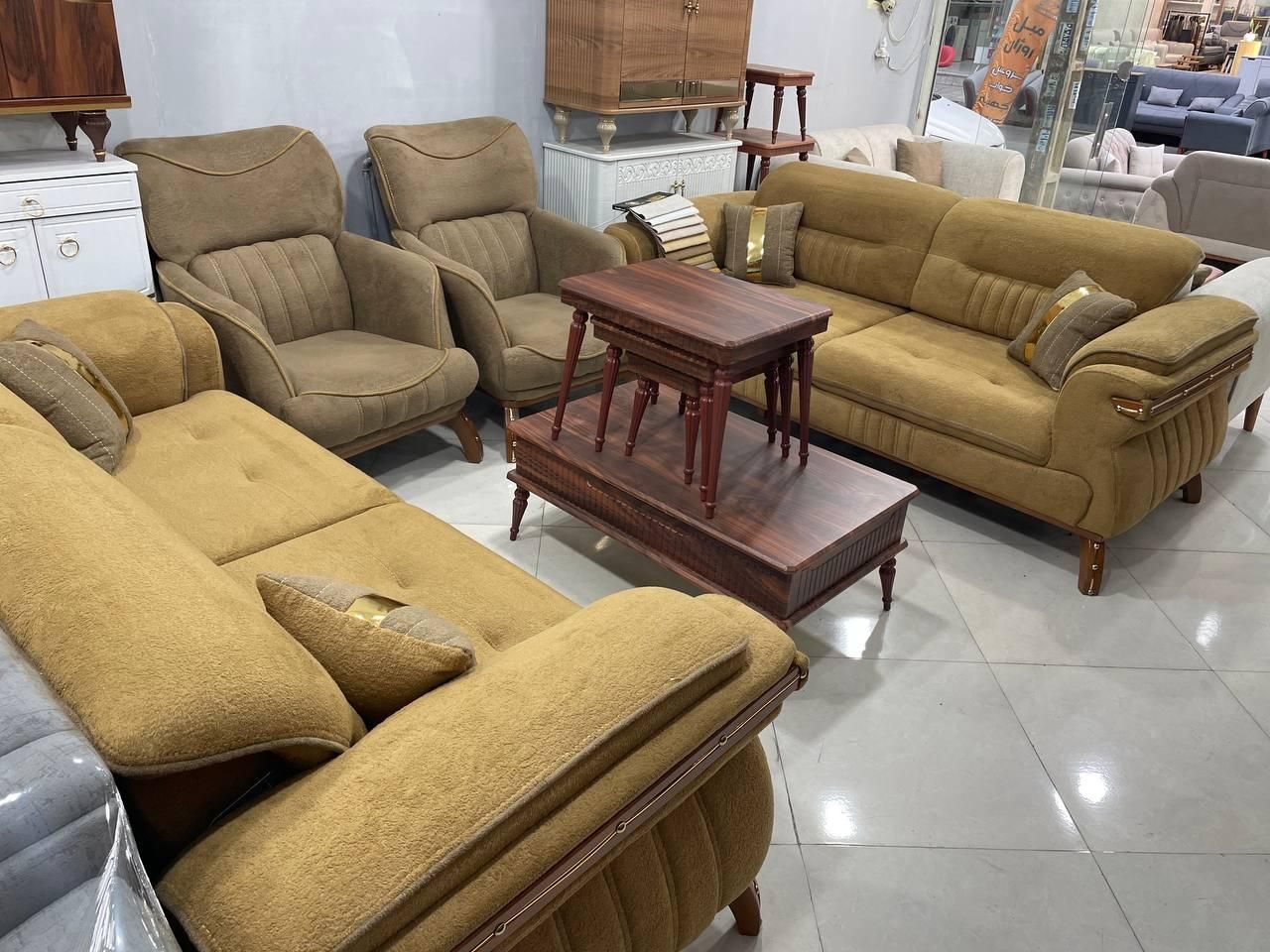 مبل پرنس هشت نفره تخت خواب شو /تنوع در طرح کد ۱۸۴۶|مبلمان خانگی و میز عسلی|بندرعباس, |دیوار