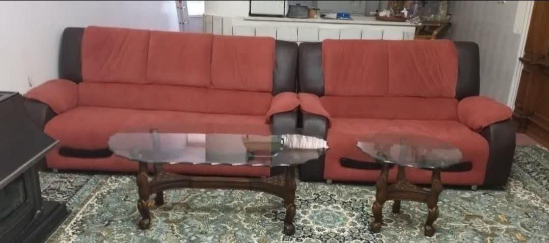 مبل راحتی 7نفره با میز جلو مبلی|مبلمان خانگی و میز عسلی|شاهرود, |دیوار